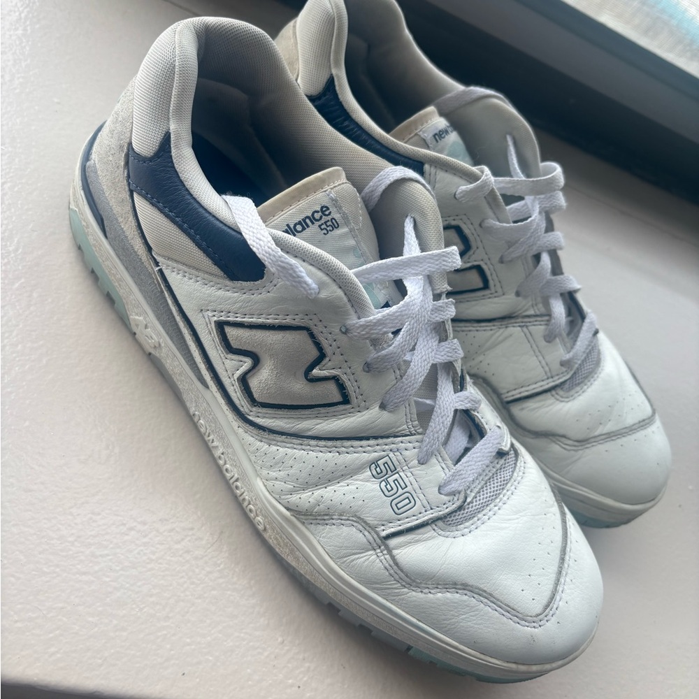 New Balance 550 White Winter Fog